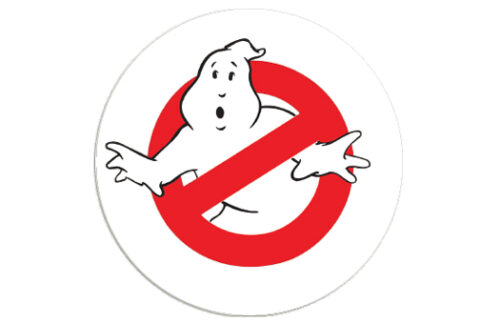 GBuster Circle Sign 12"