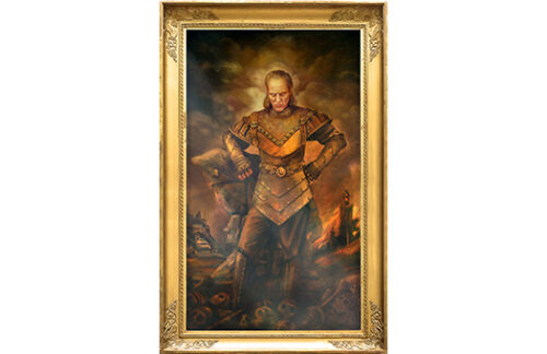 Vigo Portrait Sign