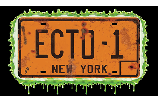 signs gbusters ecto1 4X7 large