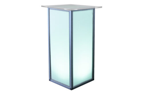 Lit Cocktail High w/ 24" Acrylic Top