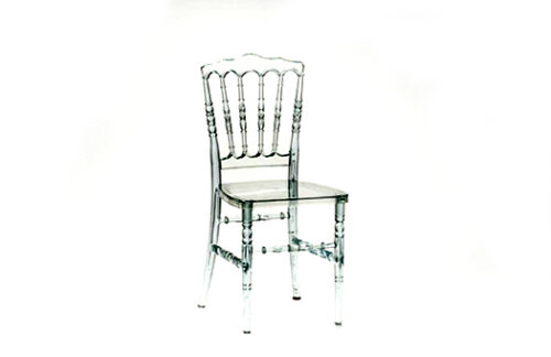 Clear Resin Versailles Chair