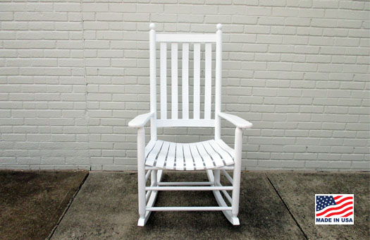 chair white rocker large