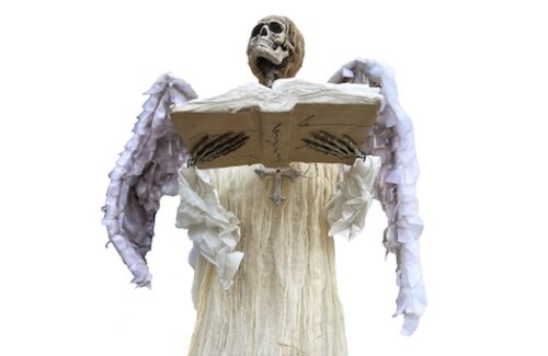 Prop:  Halloween, Skeleton Bride/Angel