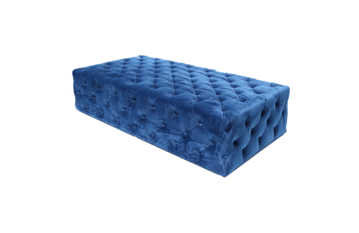 Juliette Ottoman, Royal Blue 2 Juliette Ottoman, Royal Blue - Image 2