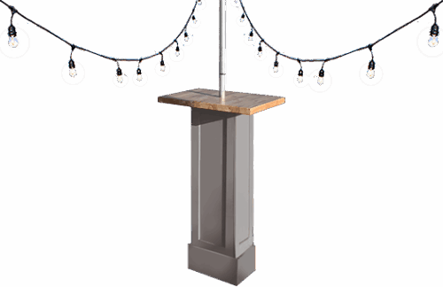 Gray Cocktail High, Market Light Support