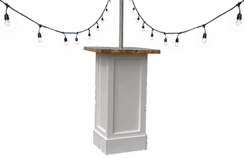 Cocktail High White, Market Light Support