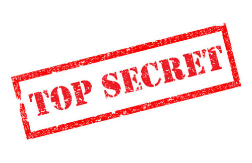 Top Secret Sign