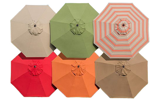 Custom Color 9ft Market Umbrella 2 Custom Color 9ft Market Umbrella - Image 2