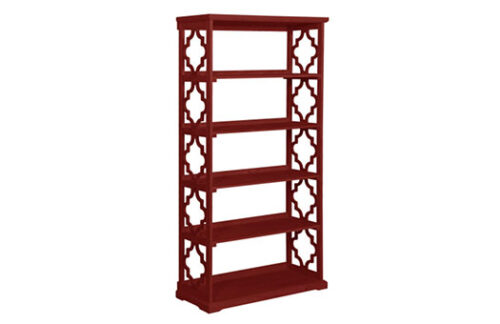Turner Bookcase, Red