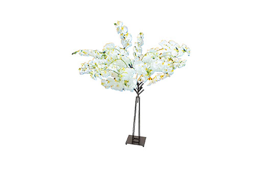 White Orchid Stand 26" 1 White Orchid Stand 26"