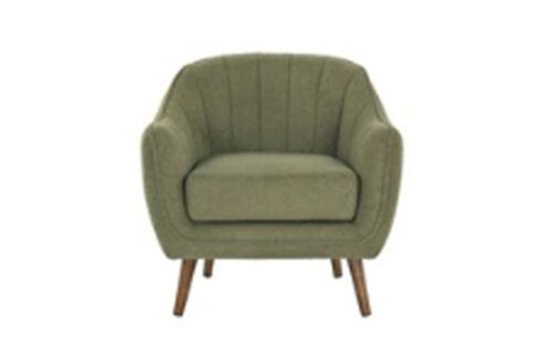 Mayfair Accent Chair, Olive Green
