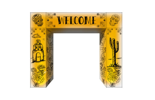 Day of the Dead Lit Arch