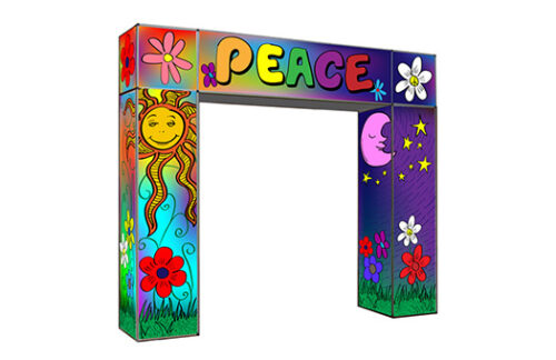 Peace Lit Arch