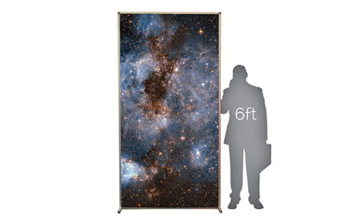 Outer Space Lit Wall