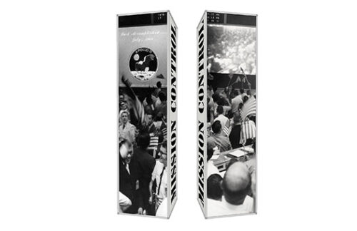 Apollo 11 Mission Control Lit Column