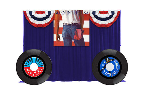 Born in the USA Photo Op with Records