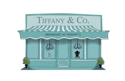 Tiffany & Co Stage Set