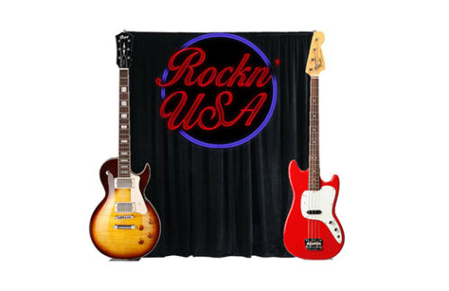 Rocking USA Photo Op w/ Guitars