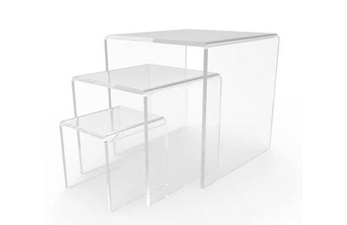 Acrylic Cube Stands Sets (6 per set)
