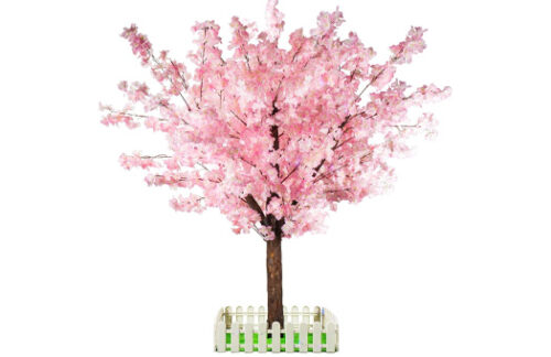 4ft Cherry Blossom Tree w/ Fence