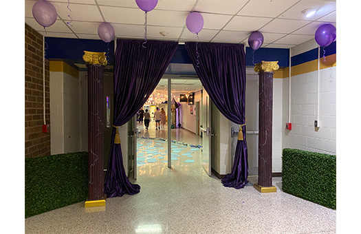 Polyknit Panel, Violet Purple 14' 2 Polyknit Panel, Violet Purple 14' - Image 2