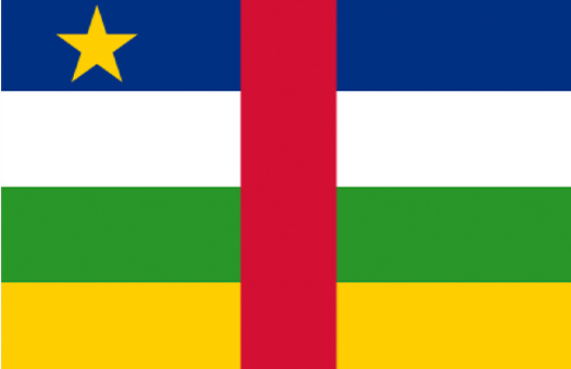 Central African Republic 3x5 Nylon 1 Central African Republic 3x5 Nylon