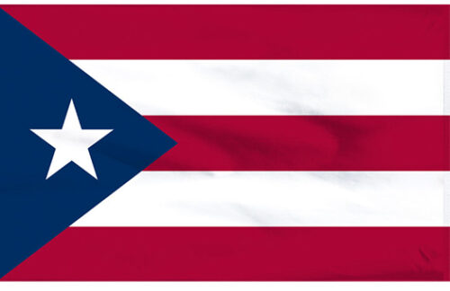 Puerto Rico 3x5 Nylon