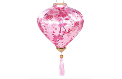 Cherry Blossom Silk Lantern