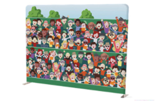 Fans in Stands Photo Op