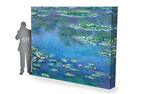 Monet Water Lilies Accordian Wall
