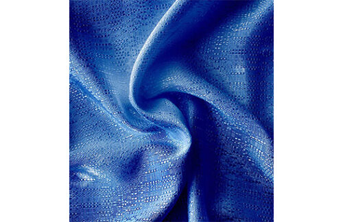 Banjo Blue Drape, 3' H x 10' W Section