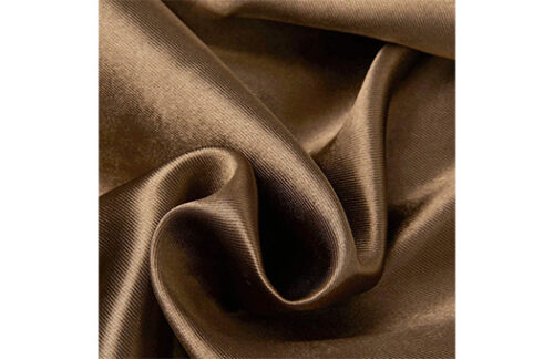 Chocolate Sateen Drape Panel 14ft