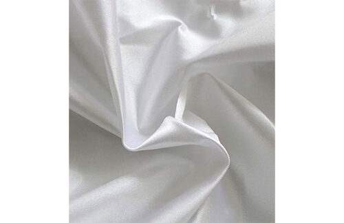 Polyknit Drape, White 14' H x 10' W Section