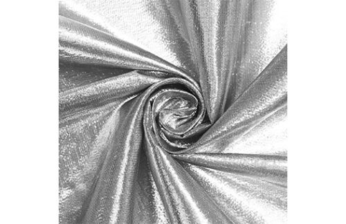 Silver Lame Panel, 8'