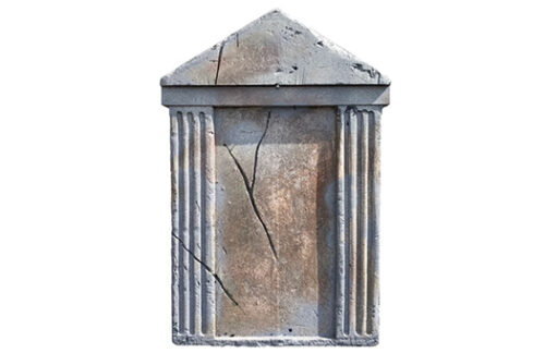 Triangle Top Tombstone