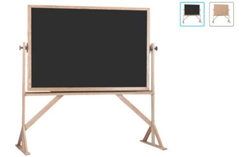 Chalk / Cork Board with Oak Frame