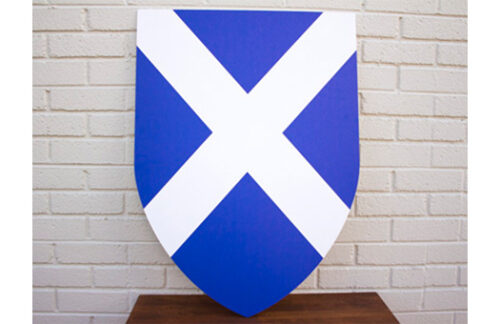 Blue Shield with White Cross