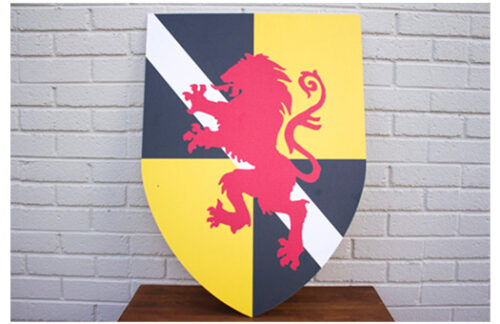 Shield with Red Lion