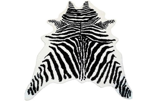 Zebra Print Rug