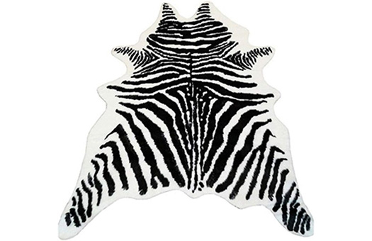 Zebra Print Rug 1 Zebra Print Rug