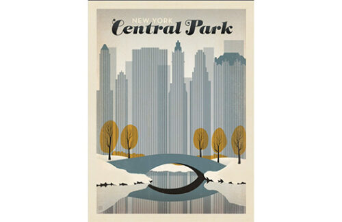 Central Park Poster Wall 4' x 8'