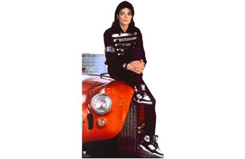 Michael Jackson, Red Car, Cutout