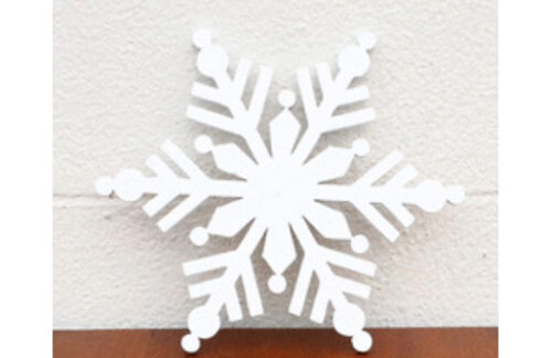 White Snowflakes, 12"