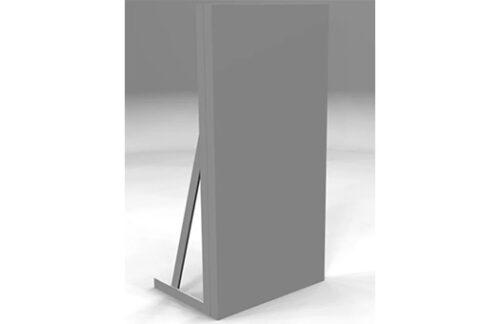 Standard Flat 4x8ft w/ Custom Printed Fabric