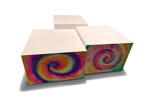 Cube Buffet Kit, 3 Black and White Boomerang Cubes