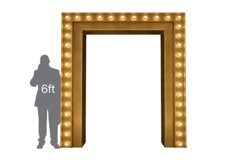 Stage Door Lit Entranceway