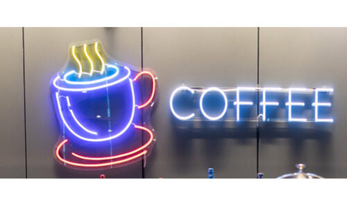 LED Coffee Sign