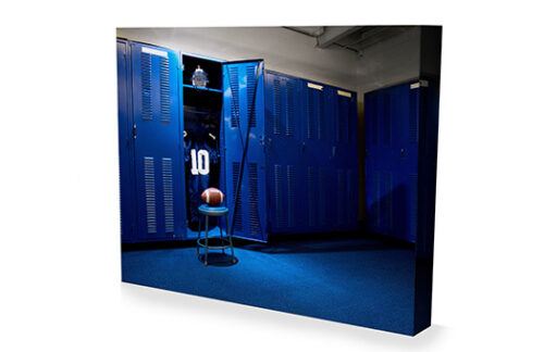 Football Locker Room Photo Op
