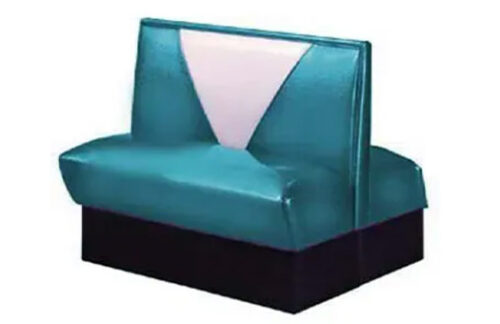 50's Diner Booth, Turquoise