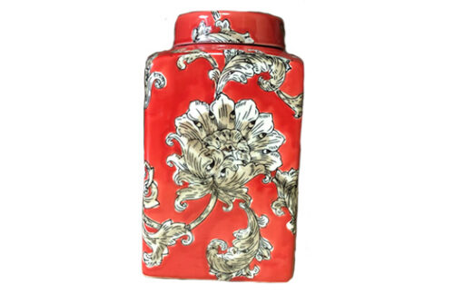 Red Ginger Vase